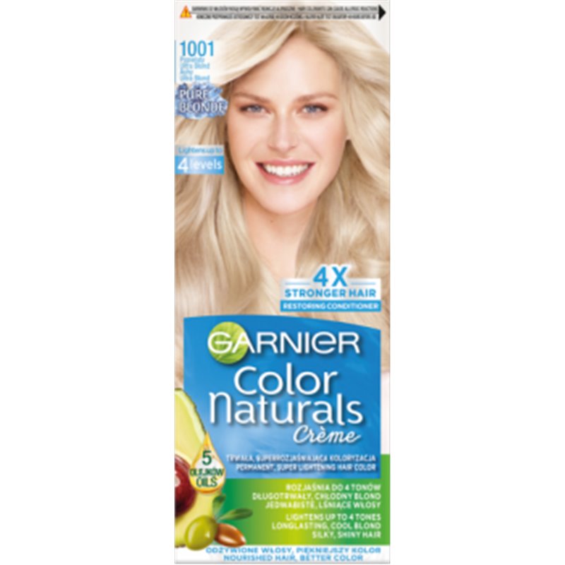 Garnier Color Naturals Creme Farba do włosów 1001 Pure Blond P