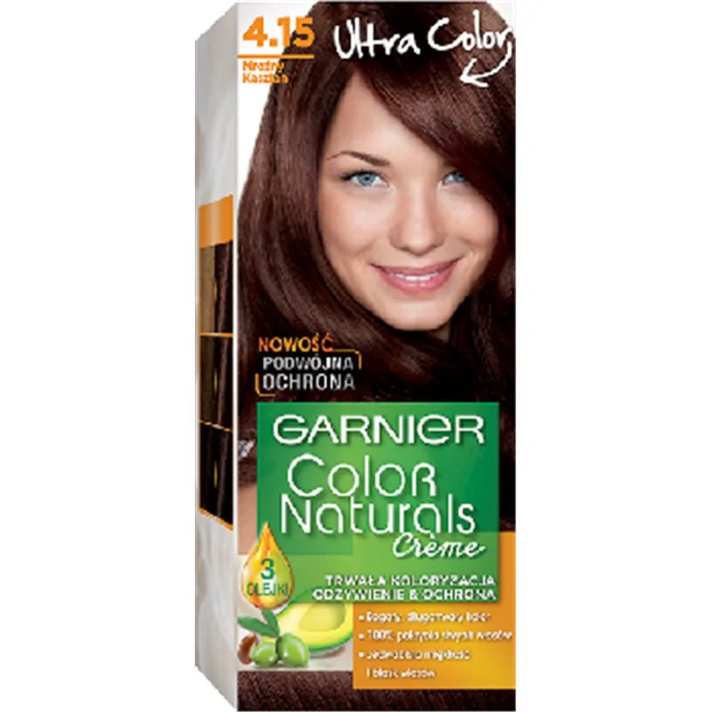 Garnier Color Naturals Creme Farba do włosów 4.15 Mroźny kasztan