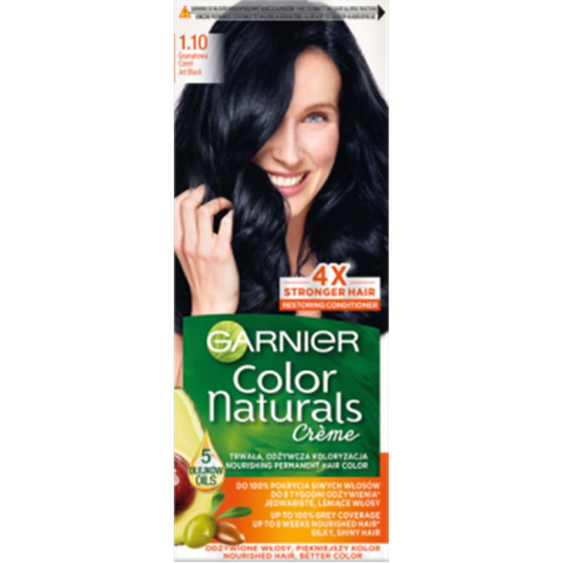 Garnier Color Naturals Creme Farba do włosów granatowa czerń 1.10