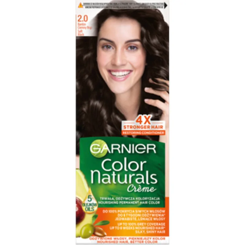 Garnier Color Naturals Krem koloryzujący Bardzo Ciemny Brąz 2.0