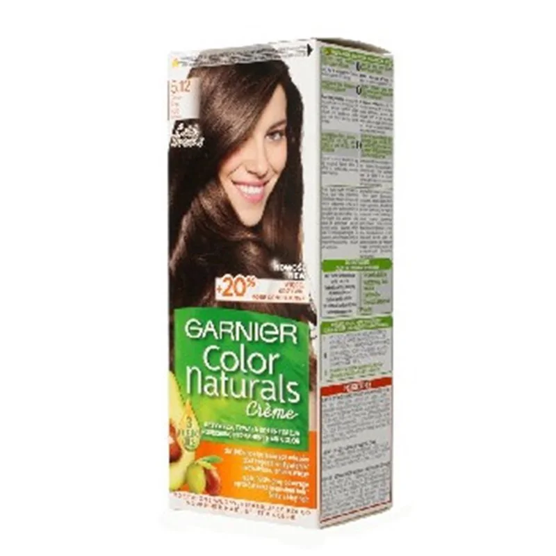 Garnier Color Naturals Krem koloryzujący Zimny Brąz 5.12