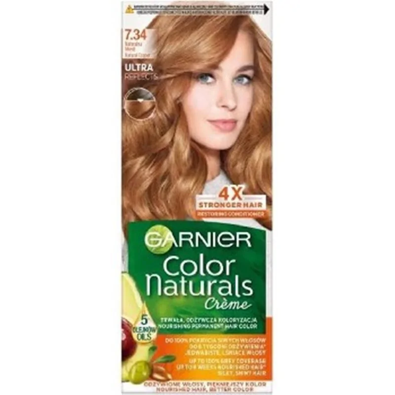 Garnier Color Naturals krem naturalna miedź 7.34