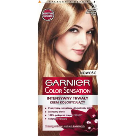 Garnier Color Sensation Krem koloryzujący 7.0 Delikatnie Opalizujący Blond