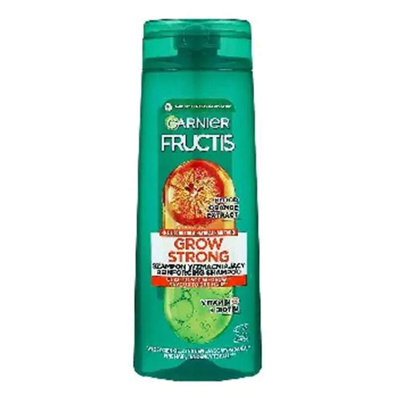 Garnier Fructis Grow Strong Szampon wzmacniający przeciw wypadaniu dla włosów osłabionych 400 ml