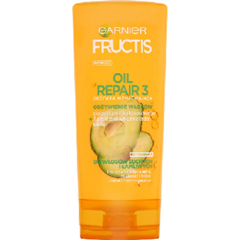 Garnier Fructis Oil Repair 3 Odżywka wzmacniająca do włosów suchych i łamliwych 200 ml