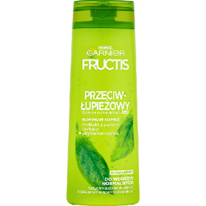 Garnier Fructis Przeciwłupieżowy 2w1 Szampon wzmacniający do włosów normalnych 400 ml