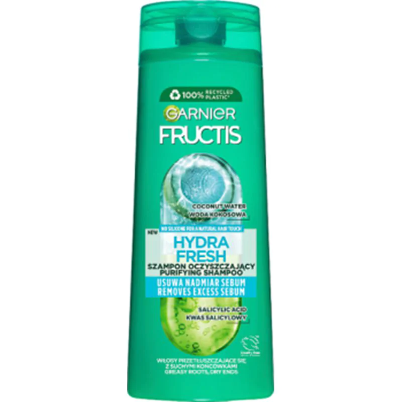 Garnier Fructis Szampon do włosów wzmacniający Hydra Fresh 400 ml