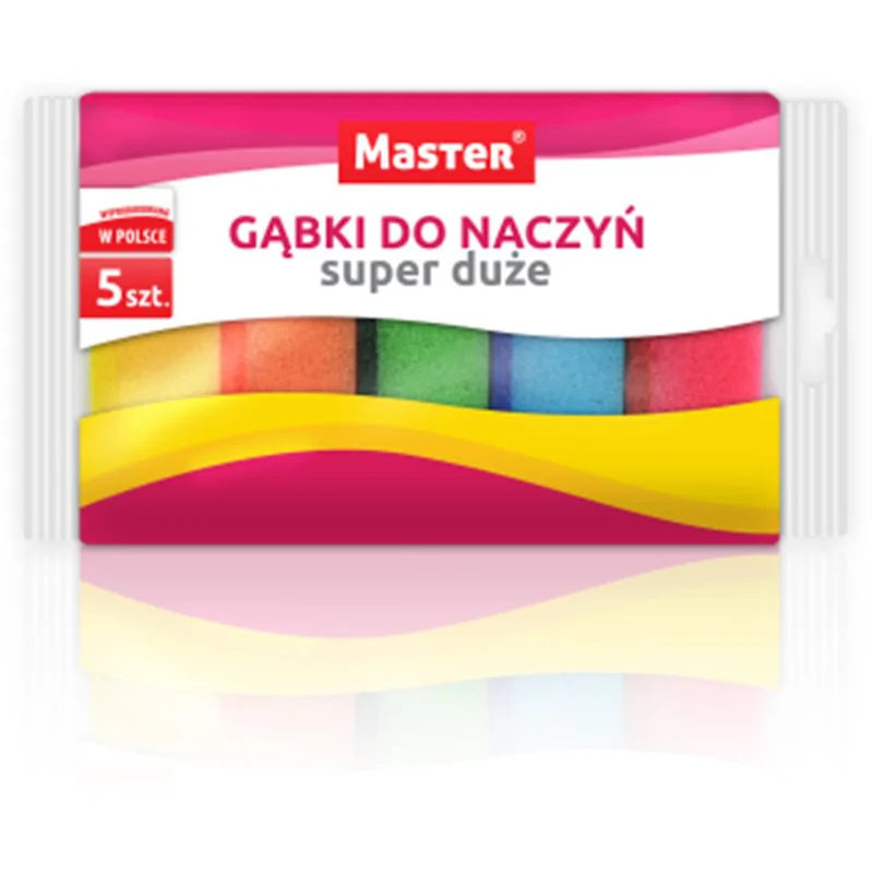 Gąbka do naczyń super duża a'5 Master S058