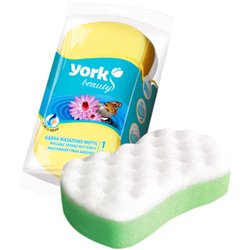 Gąbka kąpielowa do masażu York MOTYL
