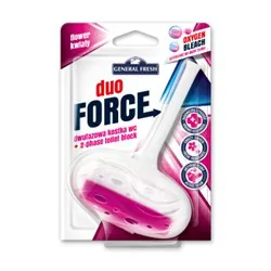 General Fresh Duo Force kostka do WC dwufazowa Kwiat 40g
