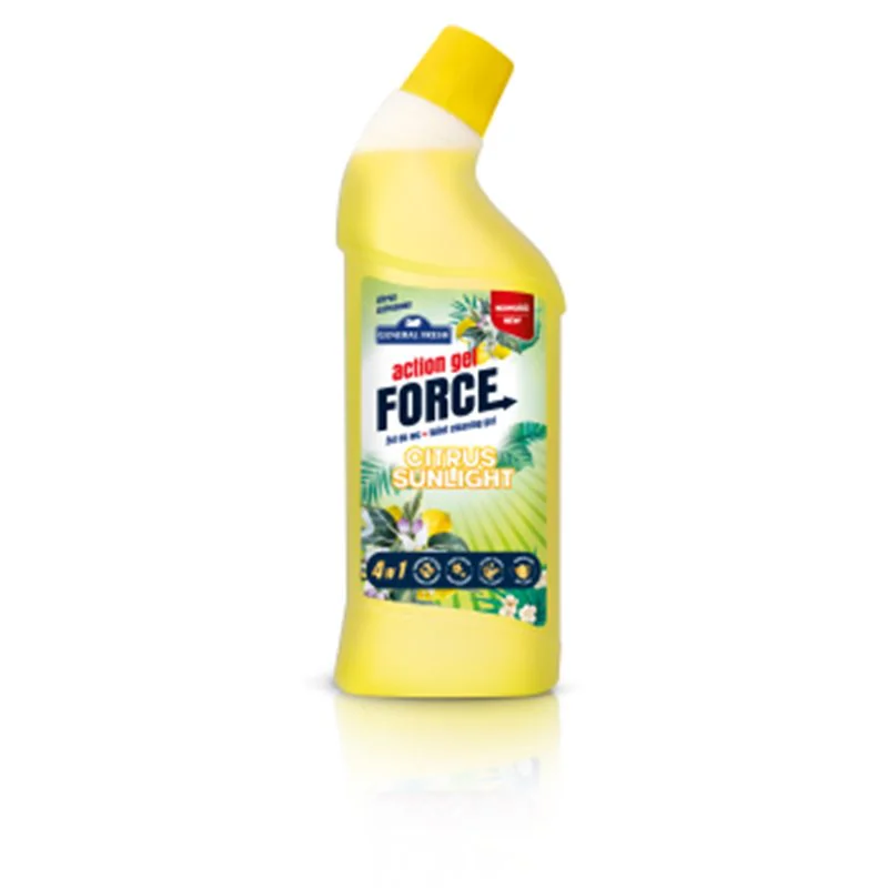 General Fresh Force Action Gel Cytrusowy Żel do WC 1L