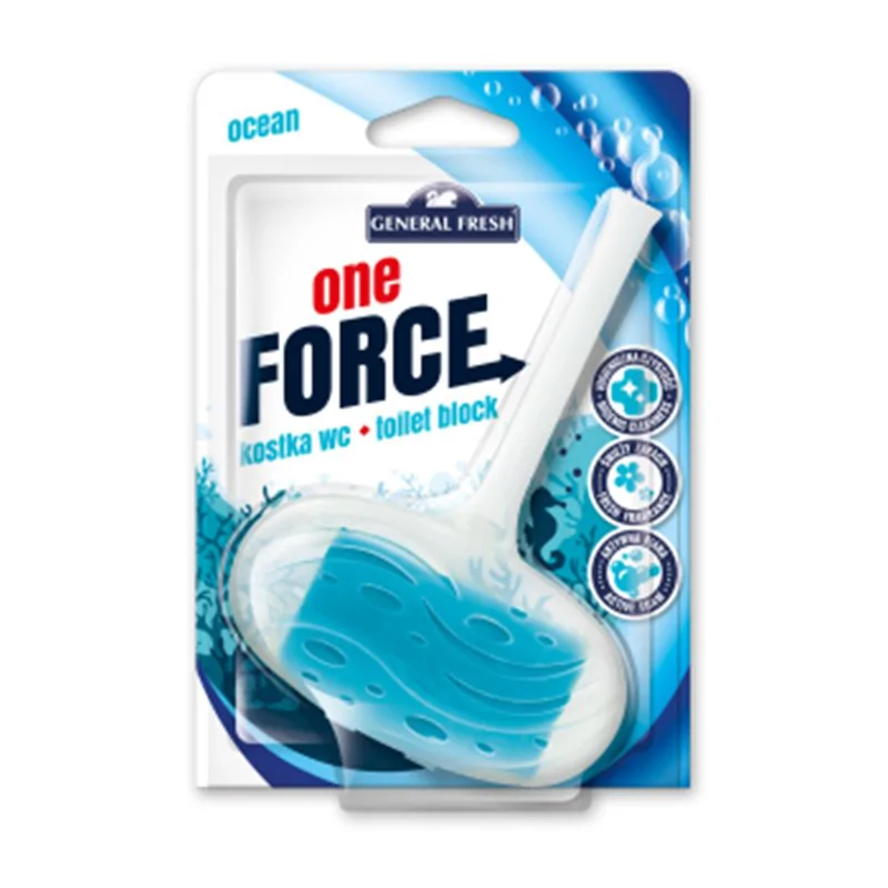 General Fresh kostka do WC One Force morska 40g