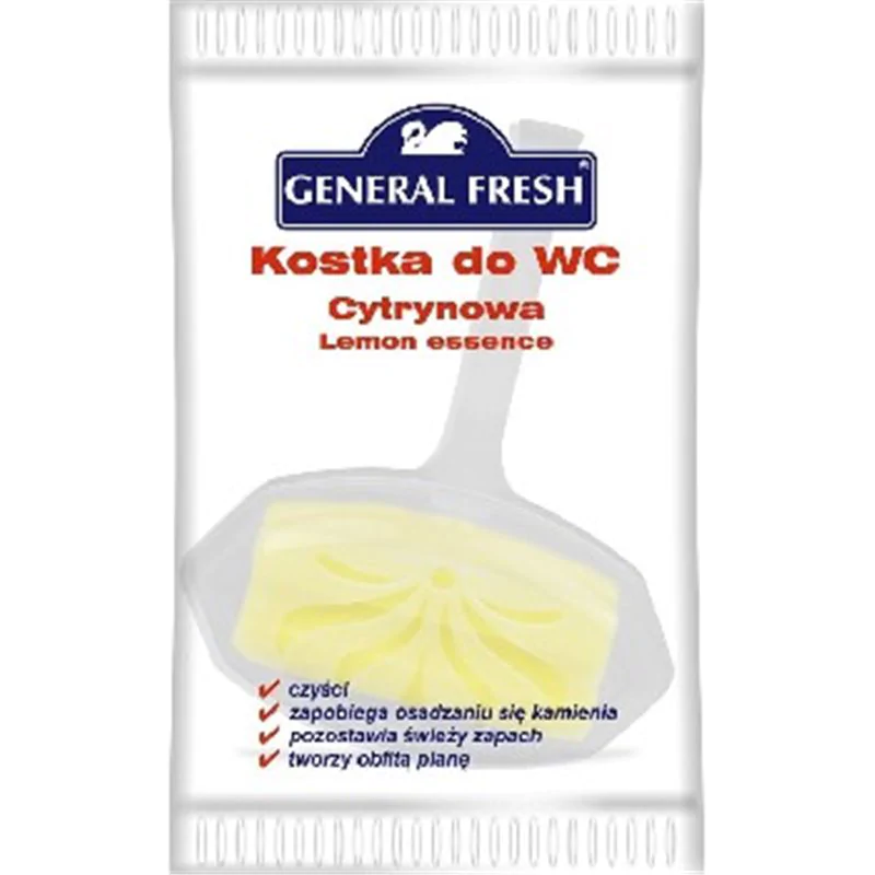 General Fresh Kostka WC folia Cytryna 30g