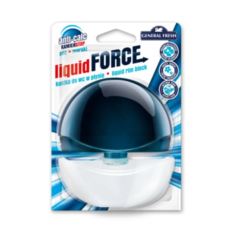 General Fresh Liquid Force kostka do WC w płynie Morze 55ml