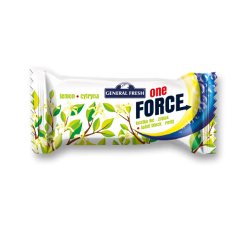 General Fresh One Force zapas do kostki WC Cytryna 40g