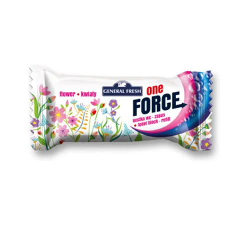 General Fresh One Force zapas do kostki WC Kwiat 40g