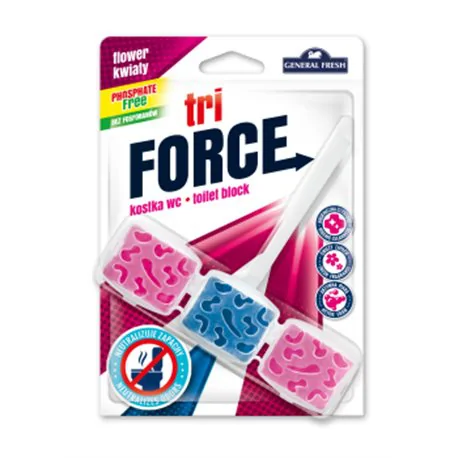 General Fresh Tri Force kostka do WC kwiatowa 45 g