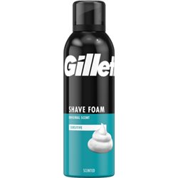 Gillette Pianka do golenia Classic Sensitive 200 ml