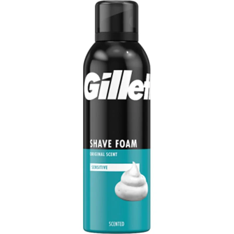 Gillette Pianka do golenia Classic Sensitive 200 ml