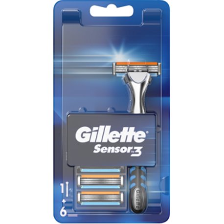 Gillette Sensor3 Maszynka do golenia - 6 ostrzy