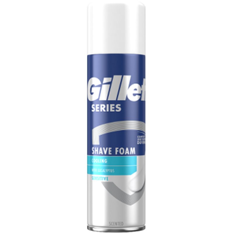 Gillette Series Sensitive Cool Pianka do golenia 250 ml