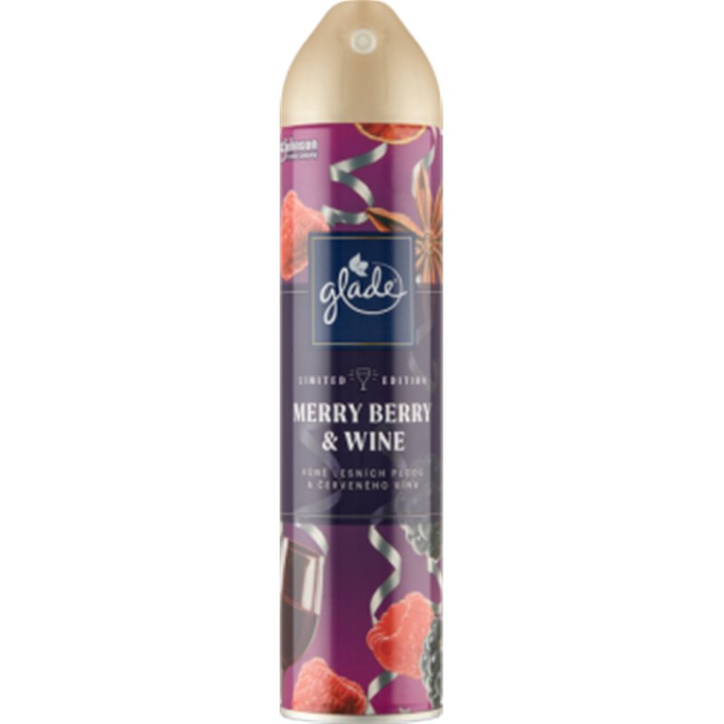 Glade Merry Berry & Wine Odświeżacz powietrza w aerozolu 300 ml
