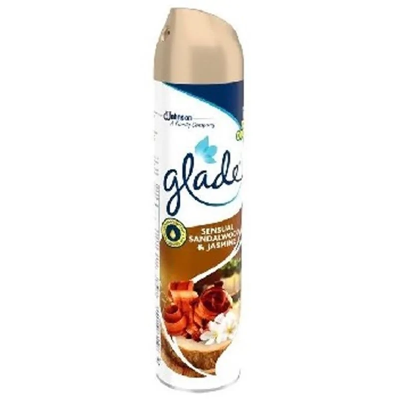 Glade Sensual Sandalwood & Jasmine Odświeżacz powietrza w aerozolu 300 ml