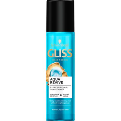 Gliss Aqua Revive Ekspresowa odżywka do włosów suchych i normalnych 200 ml