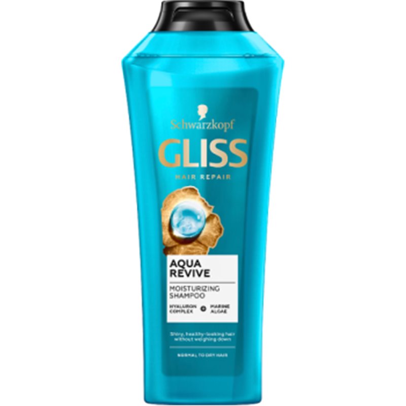Gliss Aqua Revive Szampon do włosów suchych i normalnych 400 ml