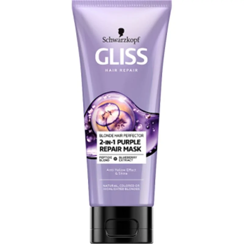 Gliss Blonde Hair Perfector Maska 2w1 200 ml