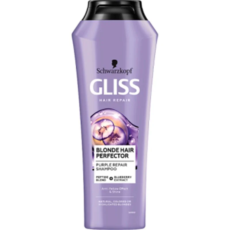 Gliss Blonde Hair Perfector Szampon 250 ml