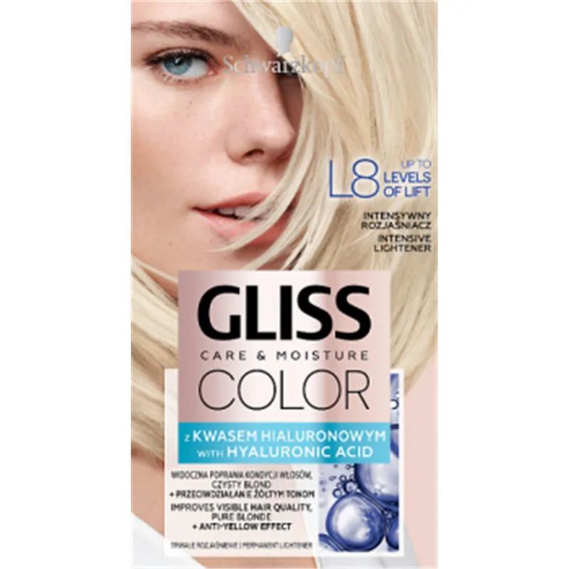 Gliss Color Care & Moisture Intensywny rozjaśniacz