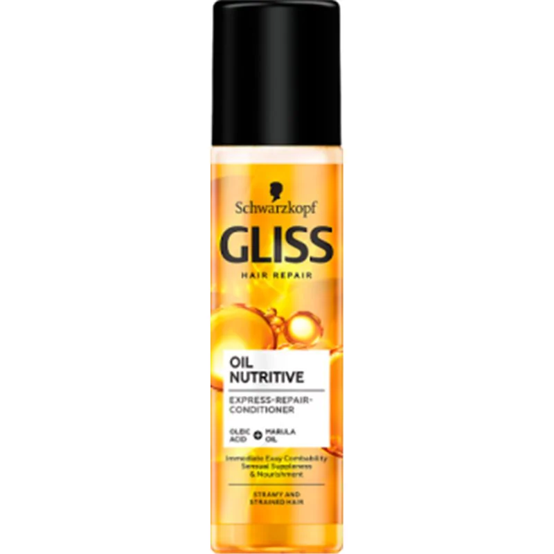 Gliss Kur Oil Nutritive Ekspresowa odżywka regeneracyjna 200 ml