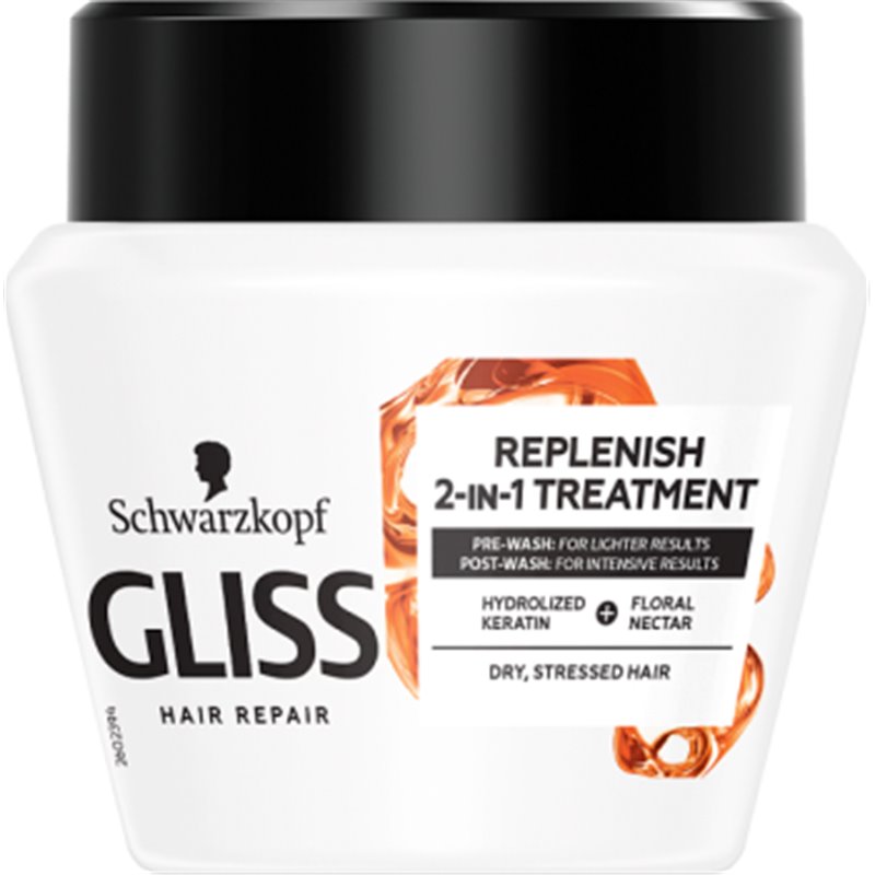 Gliss Kur Total Repair Maska przeciw łamliwości włosów 300 ml