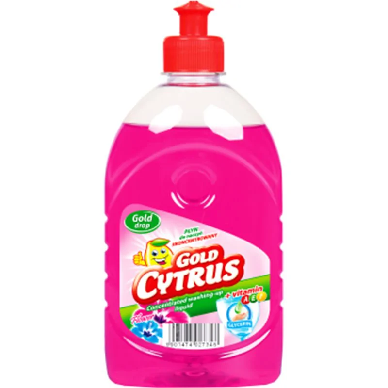 Gold Cytrus płyn do mycia naczyń kwiatowy 500ml