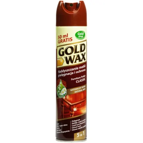 Gold Wax preparat do czyszczenia mebli Classic spray 300ml