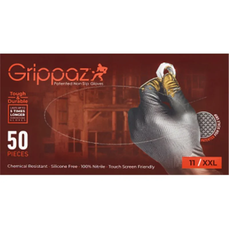 Grippaz Rękawice nitrylowe 11/XXL 50 sztuk