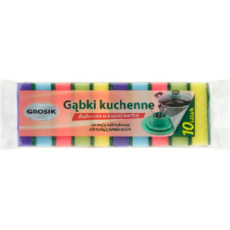 Grosik Gąbka kuchenna 10szt