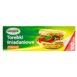 Grosik Torebki śniadaniowe 17x24 100szt