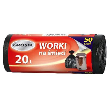 Grosik Worki HD 20l 50szt