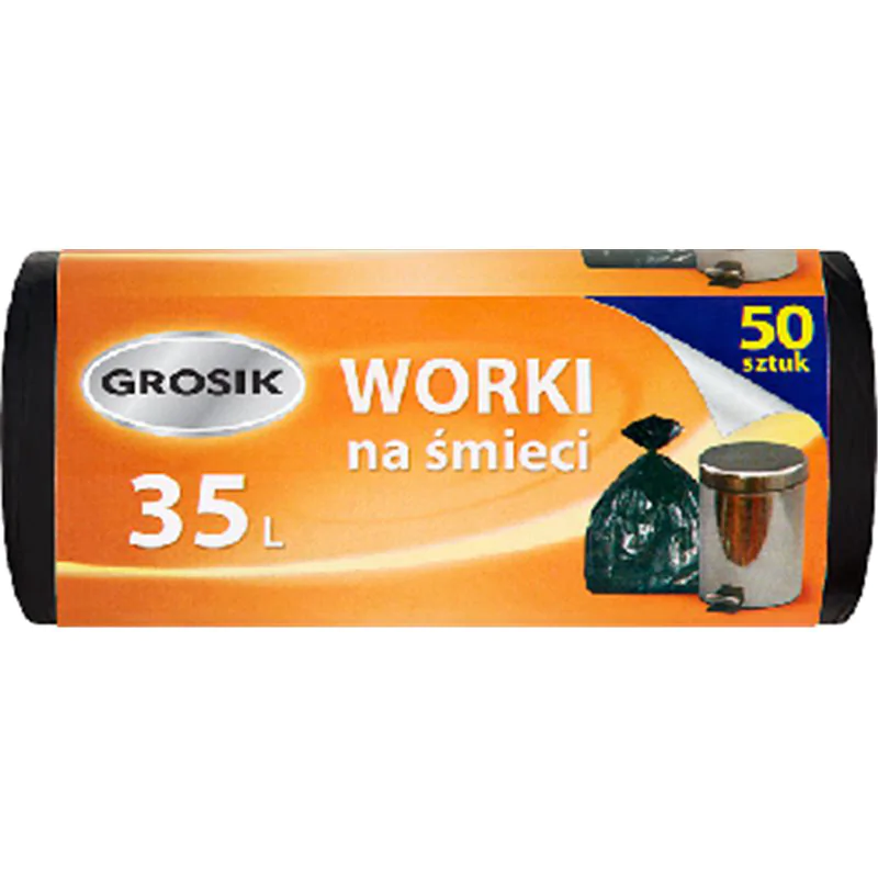 Grosik Worki HD 35l 50szt