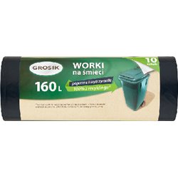 Grosik Worki na śmieci LD 160l 10szt