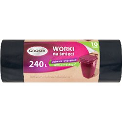 Grosik Worki na śmieci LD 240l 10szt