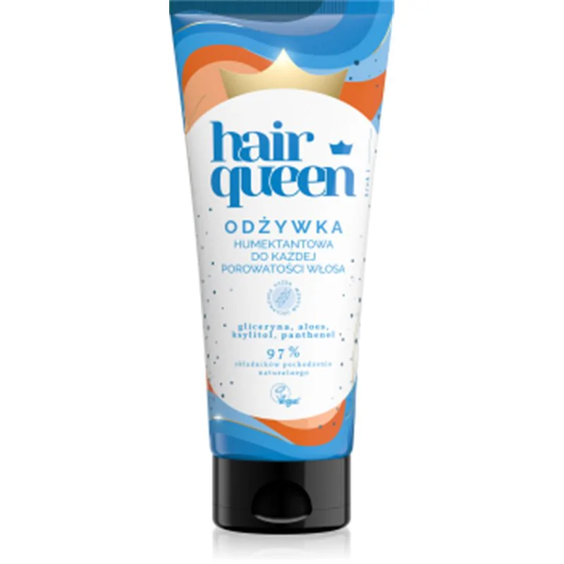 HAIR QUEEN Humektantowa odżywka do każdej porowatości włosa 200ml