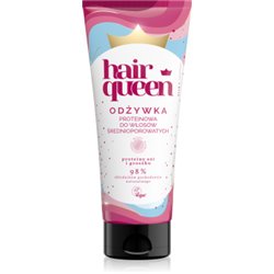 HAIR QUEEN Proteinowa odżywka do włosów średnioporowatych 200ml