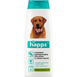 Happs szampon pielęgnacyjny dla psów o sierści jasnej 200ml.