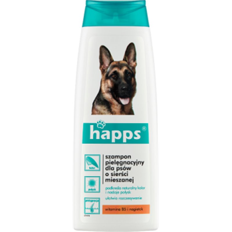 Happs Szampon pielęgnacyjny dla psów o sierści mieszanej 200ml