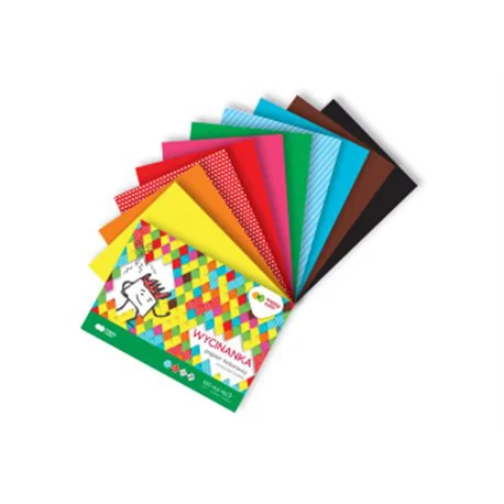 Happy Color blok wycinanka, a4, 10 ark, 100 g