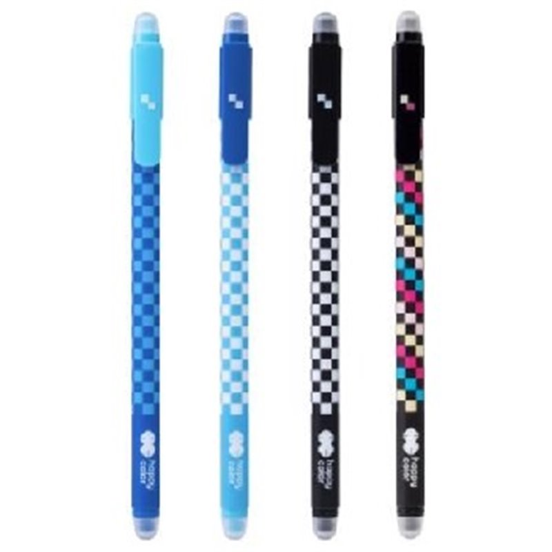 Happy Color display - długopis wymazywalny skate,0.5mm, niebieski, 40 szt.