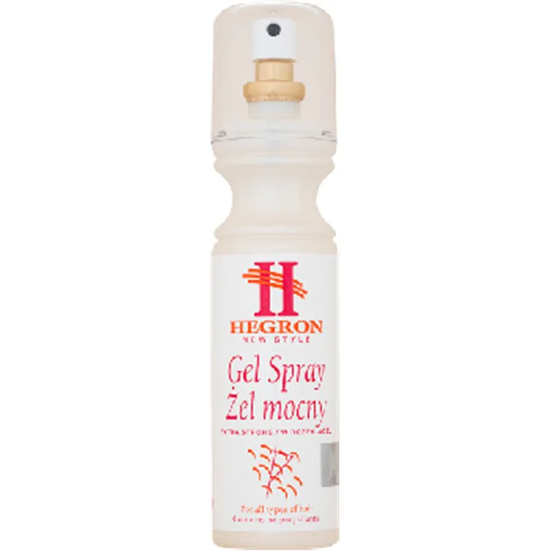 Hegron Żel spray do włosów mocny 150 ml